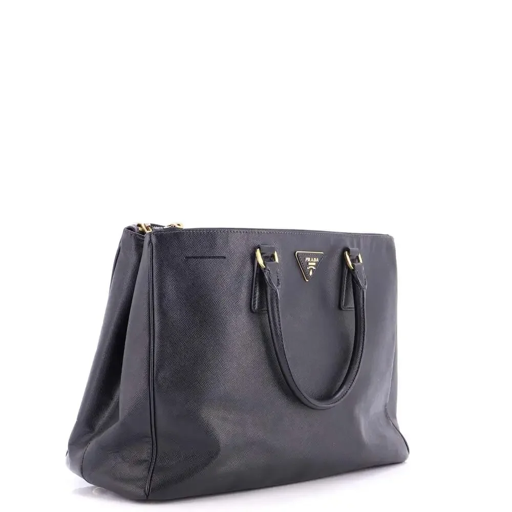 Prada Double Zip Lux Tote Saffiano #234888P12B - Picture 2 of 7